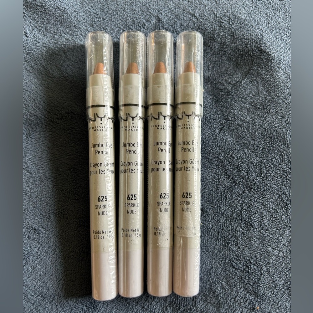 Discontinued NYX Jumbo Eye Pencil 625 Sparkle Nude